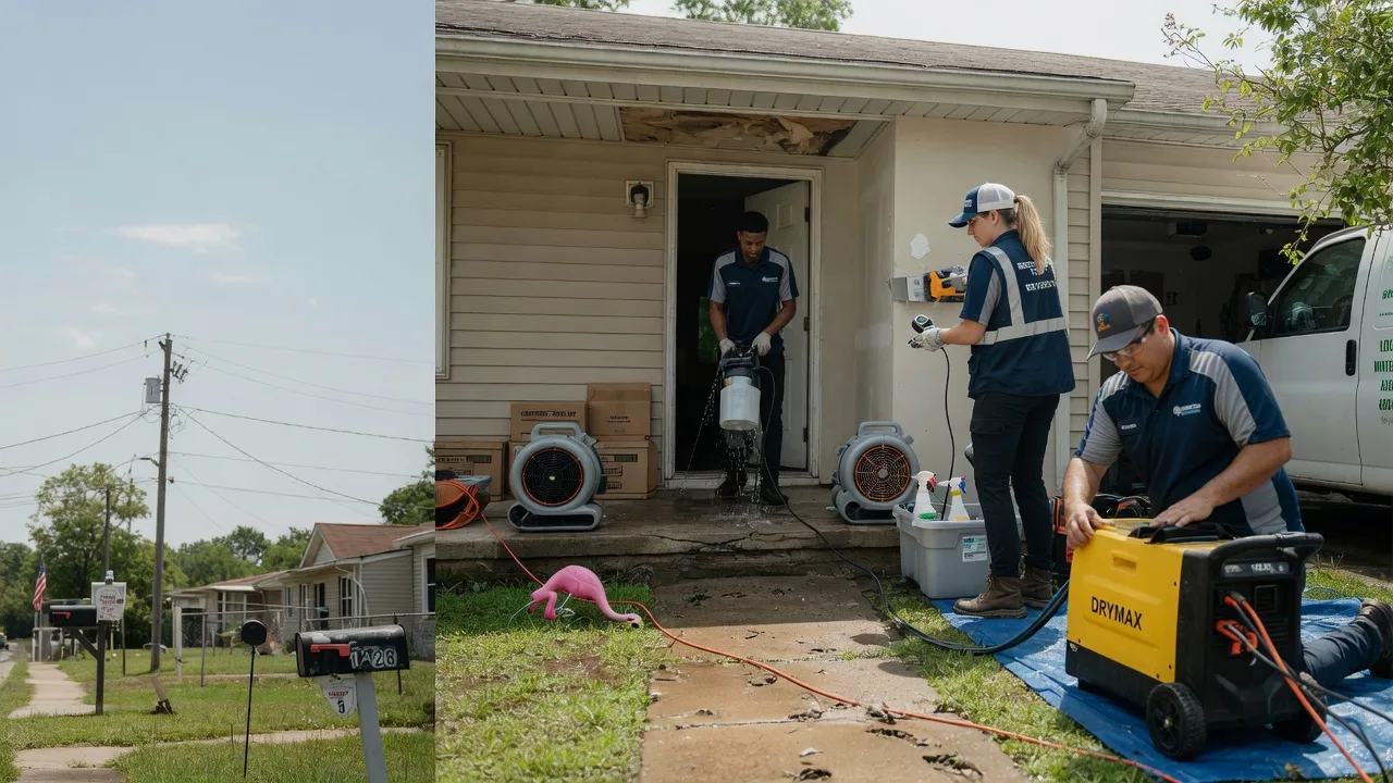 Storm Damage Water Removal in Elkhart, TX near me